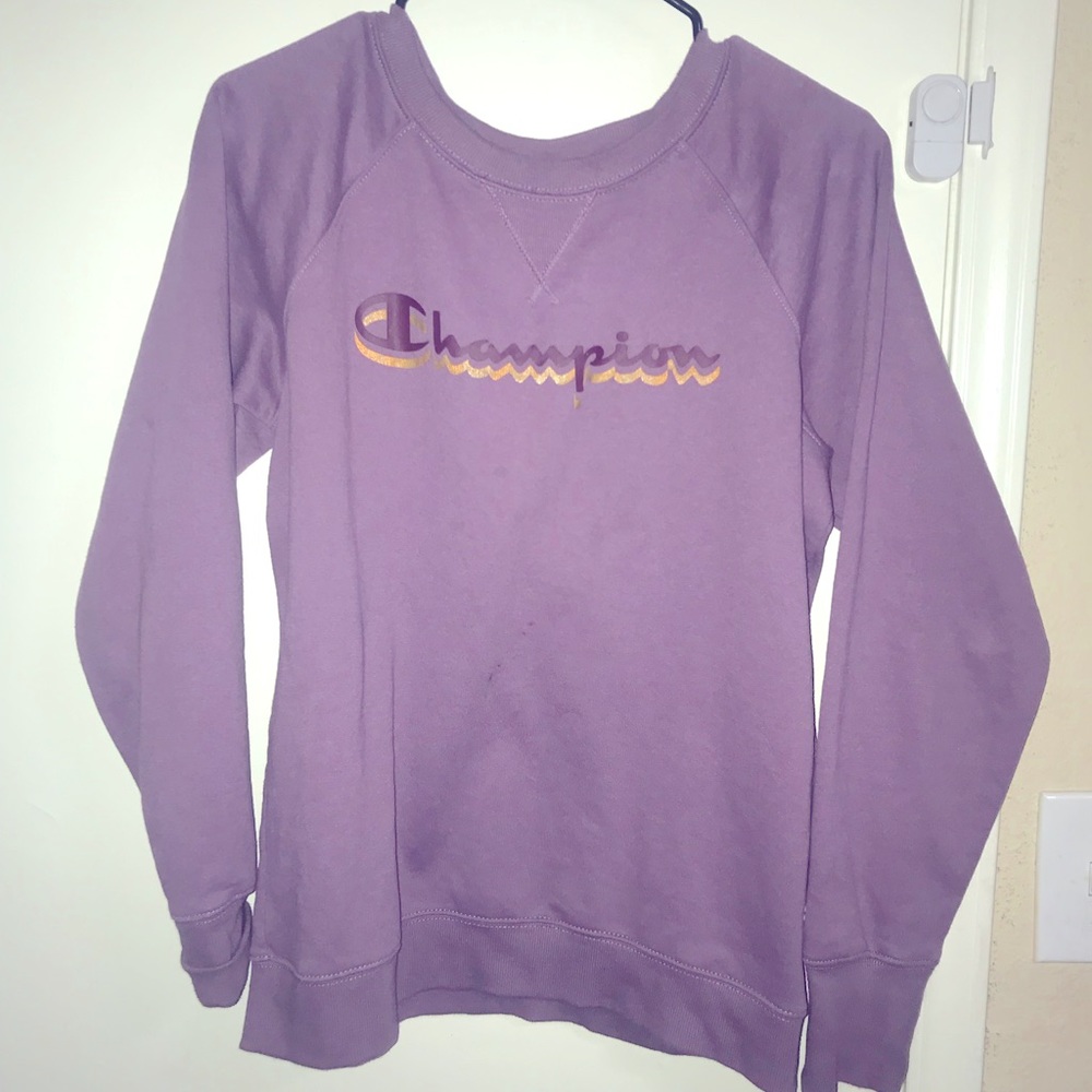 Champion pull over sweat shirt